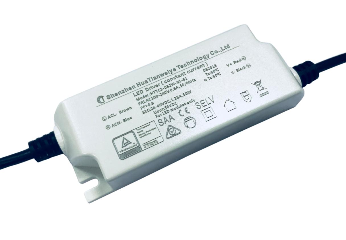 50W Indoor led constant current driver with TUV SAA CE