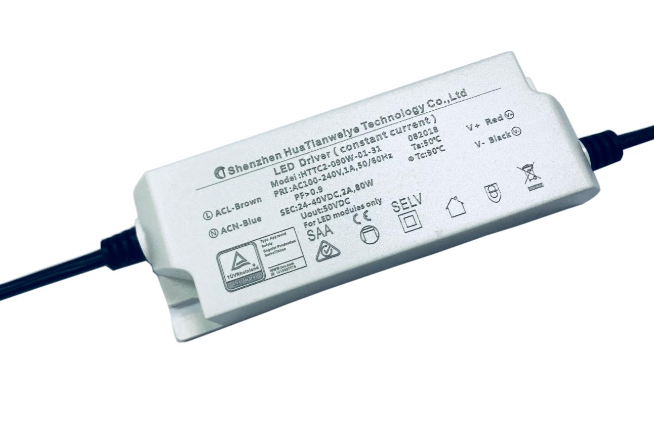 80W Indoor led constant current driver 
