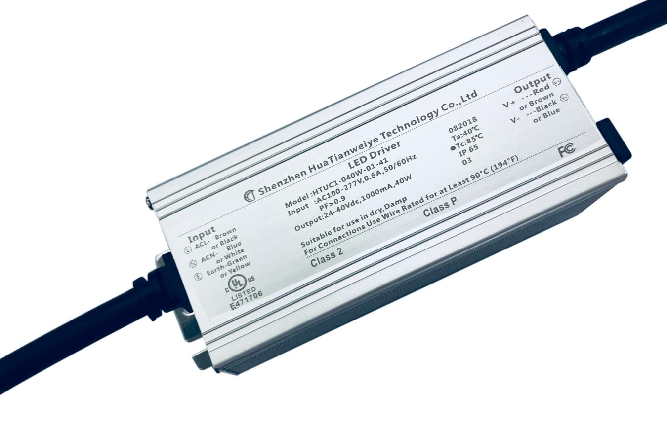 50W IP65 Constant Current driver UL cUL